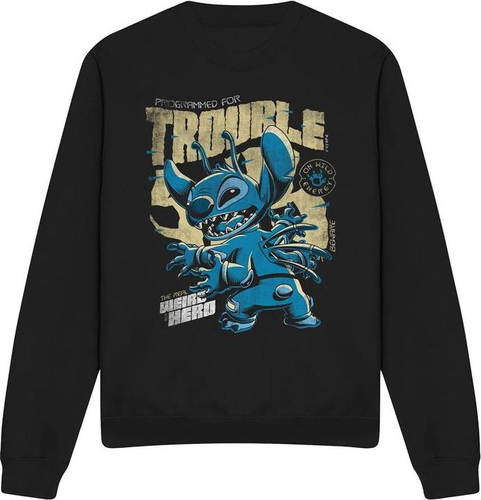 Lilo & Stitch Trouble Felpa Comic Adulto Unisex