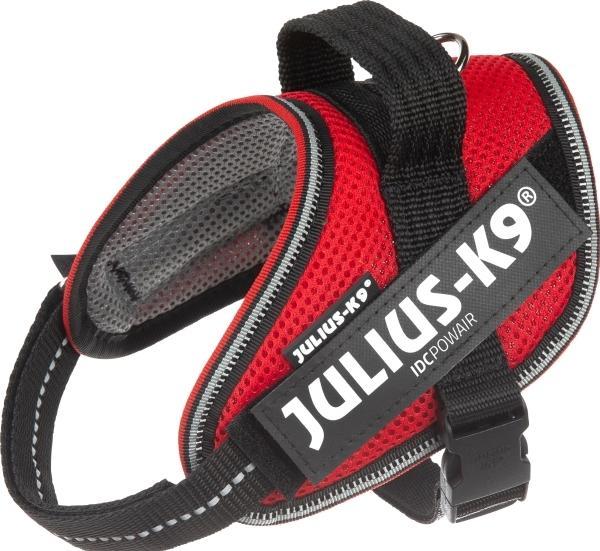 Produktbild Julius-K9 K9 Idc Powair Geschirr Rot Min (XS, Hund, Allgemein)