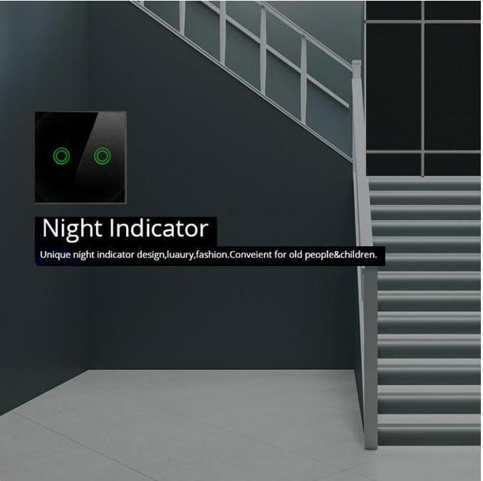 Productafbeelding Maclean Aanraakschakelaar, lichtschakelaar, kruisschakelaar, wandschakelaar, trapschakelaar met