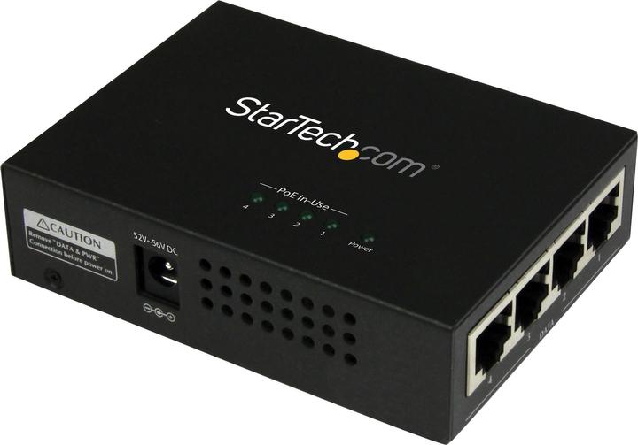 Immagine prodotto StarTech Interruttore Ethernet POE Gigbit a 4 porte
