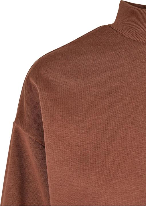 Actual product image Urban Classics Ladies Cropped Oversized Sweat High Neck Crew - 14225 (3XL)