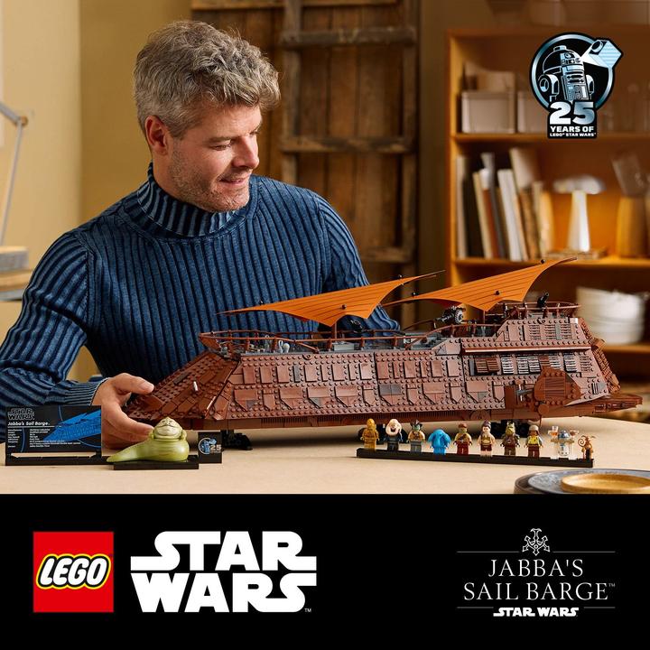 Actual product image LEGO Jabba's sailing barge (75397, LEGO Rare Sets, LEGO Star Wars)
