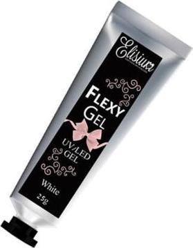 Productafbeelding Elisium Flexy Gel Wit Nagelverlenging Gel 25G