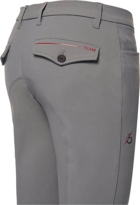 Actual product image Cavalleria Toscana Breeches Kneegrip CT Team Red Stripe Men (48)