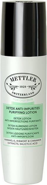 Actual product image Mettler1929 Detox Clarifying Lotion Against Skin Blemishes Skin Blemishes (Cleaning cloths, 200 ml)