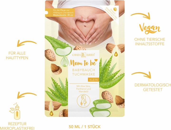 Produktbild Chiara Ambra Babybauch Tuchmaske (50 ml)