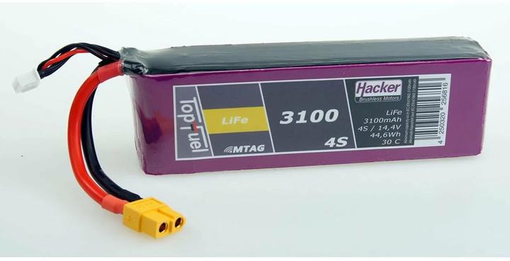 Actual product image Hacker TopFuel (132 V, 3100 mAh)