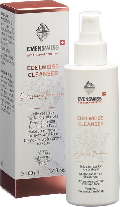 Image du produit Evenswiss Nettoyant à l'edelweiss (Chiffons de nettoyage, 100 ml)