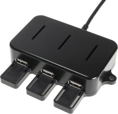 Brodit Caricabatterie USB Caricabatterie triplo