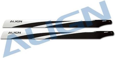 Actual product image Align 700mm 3G Carbon Fiber Blades