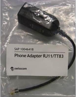 Produktbild Swisscom HF Phone Adapter
