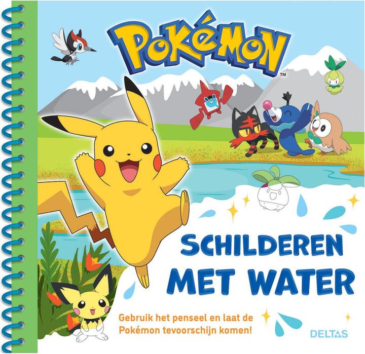 Immagine prodotto Pittura di Pokémon con l'acqua Parte 1 (Verde)