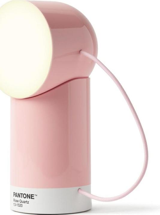 Lexon LED Lamp Orbe X Pantone light pink