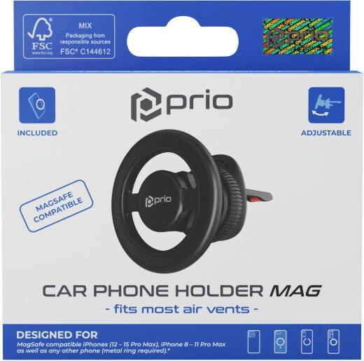 Actual product image prio Car mobile phone holder MAG