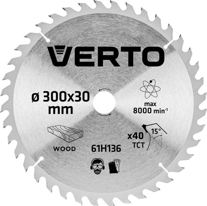 Produktbild Verto Kreissäge 300x30mm 40Z 61H136