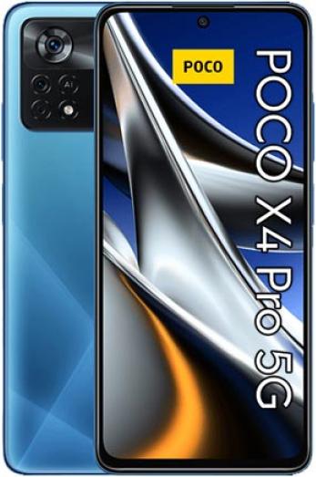 Image du produit Xiaomi Poco X4 Pro 5G (256 Go, Laser Bleu, 6.67", Double SIM hybride, 108 Mpx, 5G)