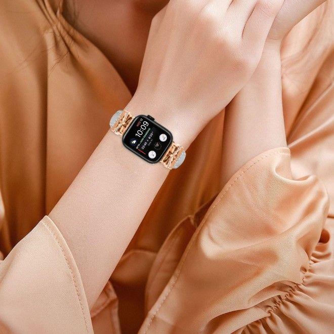 Produktbild MU Classic Ladies Series Leder Armband (45 mm, 44 mm, 42 mm, Kunstleder)