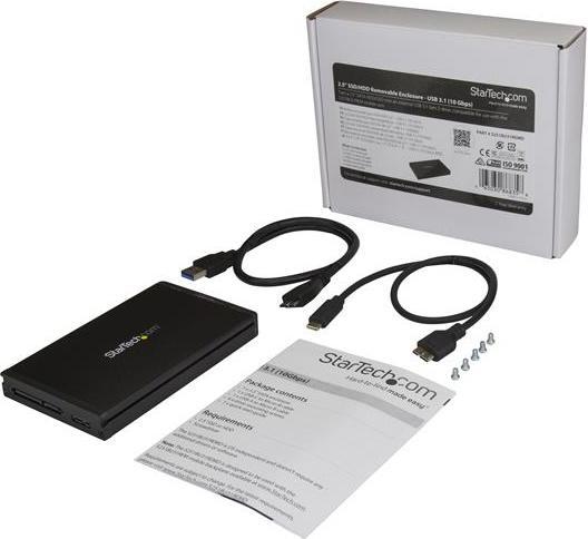 Produktbild StarTech USB C 2.5 Sata Drive Enclosure (2.5")