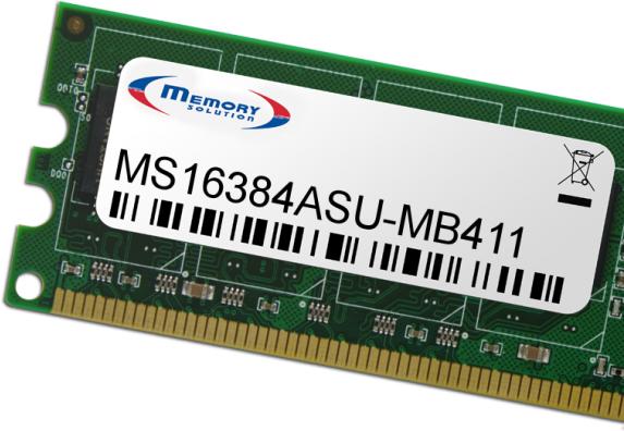 Image du produit Memorysolution 16 Go ASUS Z170 series, ROG Maximus VIII GENE (1 x 16GB)