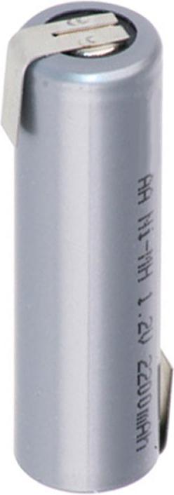 Actual product image AccuCell Akku Mignon AA Flat Top mit Lötfahnen in Z-Form (1 pcs., AA, 1600 mAh, Rechargeable battery)