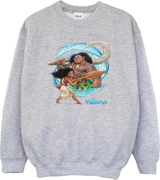 Disney Moana And Maui Wave Sweatshirt (M)