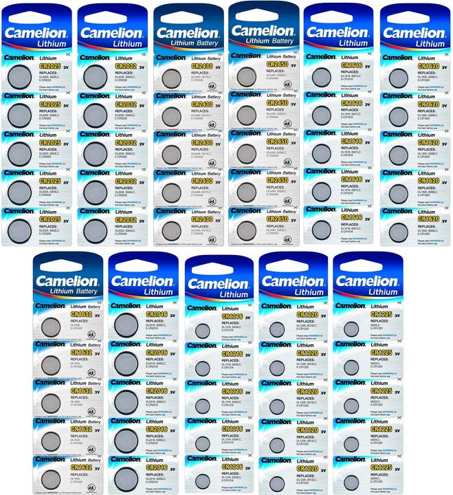 Productafbeelding Camelion CR2032-BP5 - Wegwerpbatterij - CR2032 - Lithium - 3 V - 5 stuk(s) - Button/Coin (5 Pcs., CR2032, 220 mAh)