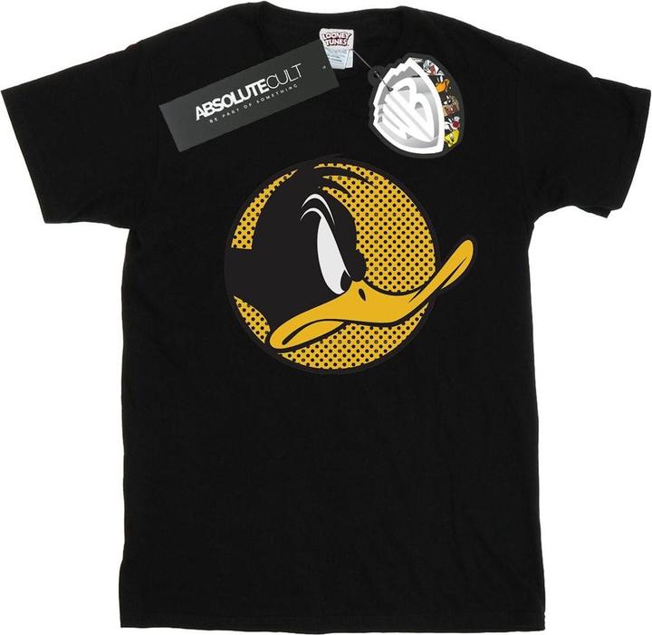Looney Tunes Daffy Duck Dotted Profile TShirt Jungen