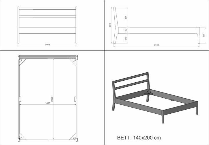 Produktbild micasa Anouk (140 x 200 cm)