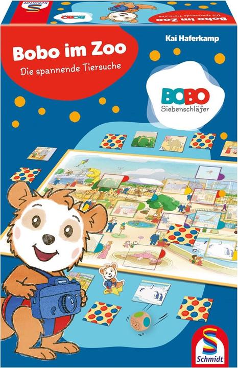Actual product image Schmidt Spiele Bobo Dormouse, At the Zoo 40648 (German)