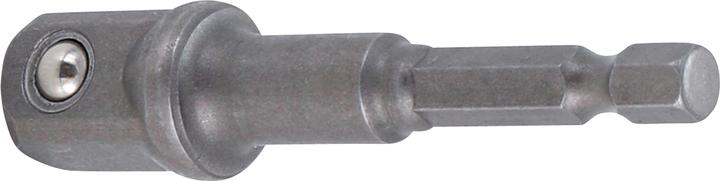 BGS Adapter für Bohrmaschinen Antrieb Aussensechskant 6,3mm (1/4")/Abtrieb Aussenvierkant 12,5mm (1/2")