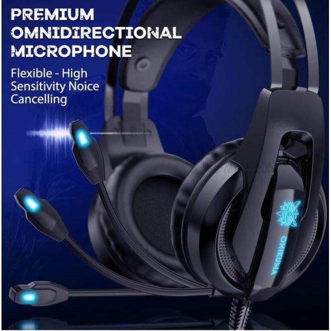 Immagine prodotto Onikuma K16 Cuffie da gioco over-ear con microfono (Cablato)