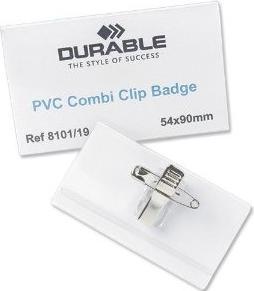Produktbild Durable Acryl-Namensschilder mit Kombiklemme