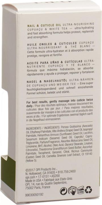 Immagine prodotto OPI Pro Spa - Olio per unghie e cuticole (8.60 ml)