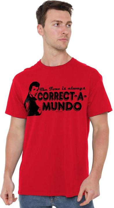 Immagine prodotto Happy Days Correct A Mundo Maglietta Uomo (M)
