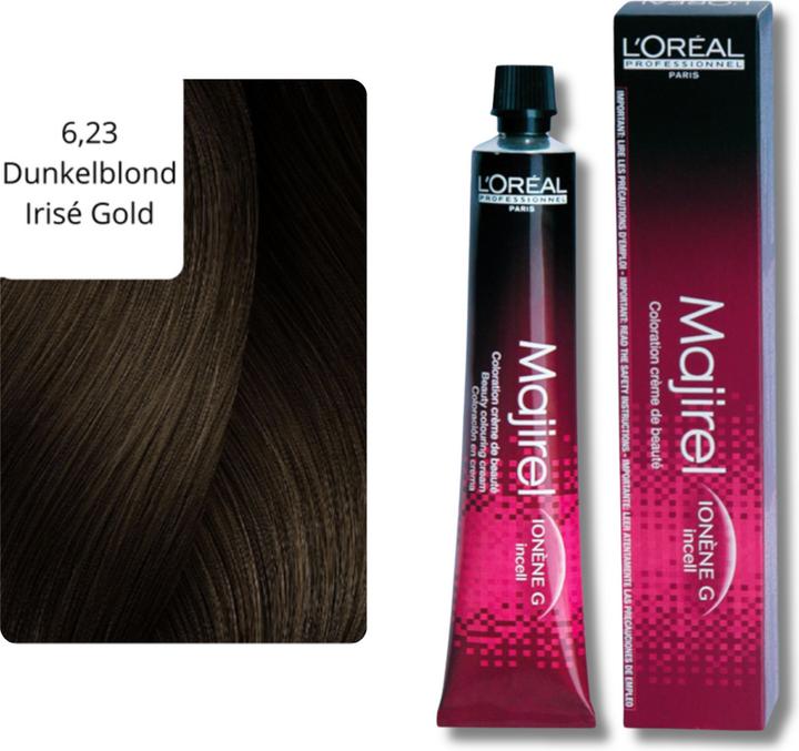 Image du produit L'Oréal Professionnel Majirel (6,23 blond foncé irisé or blond foncé)