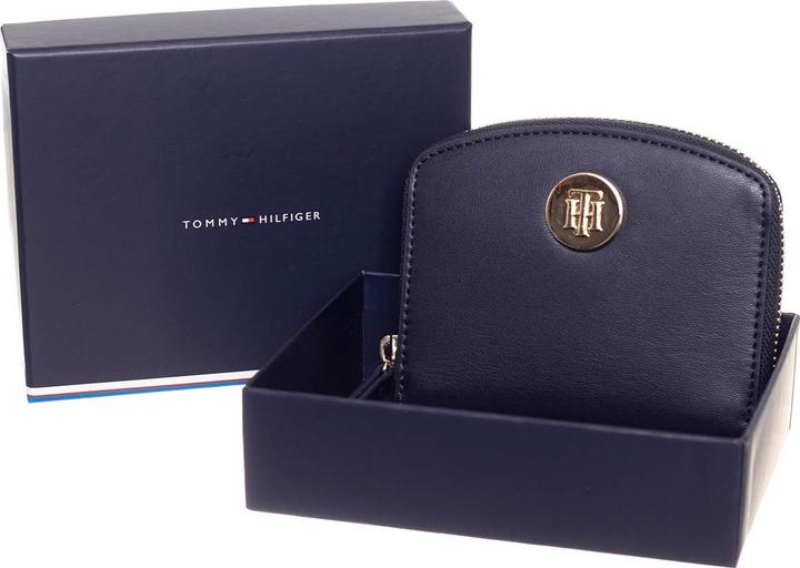 Tommy Hilfiger Damen Th Chic Med Geldbörse Reisezubehör-Bi-Fold-Brieftasche, Space Blue