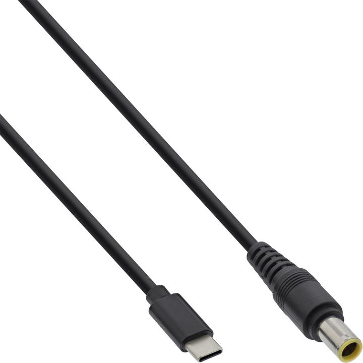 Produktbild InLine USB Typ-C zu Lenovo Notebook (rund) Ladekabel (2 m)