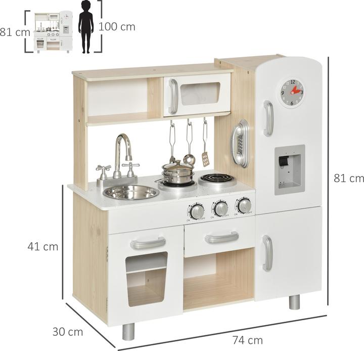Produktbild Homcom Kinderküche mit Zubehör