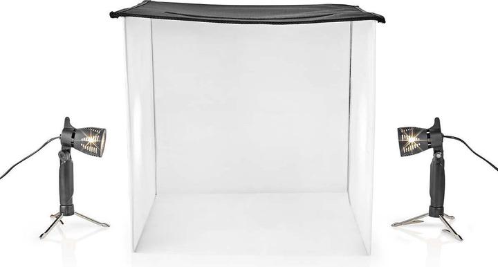 Image du produit Nedis Kit Studio Photo 400 lm Pliable Fonds incl. sac de transport inclus Noir