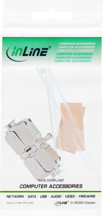 Produktbild InLine Kabelverbinder Cat.6A (Netzwerk Kupplung)