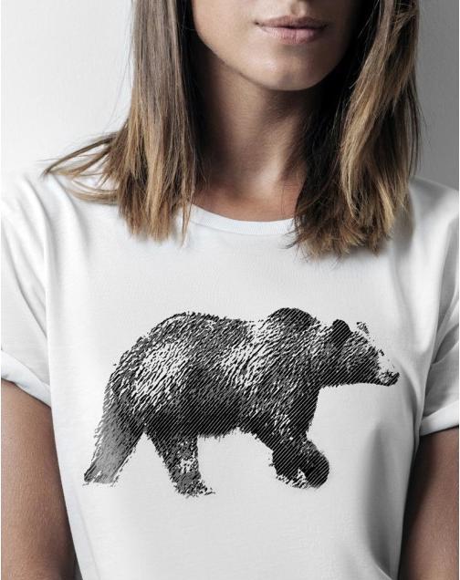 Immagine prodotto Suplest T-SHIRT - Illustrazione di un orso (L)