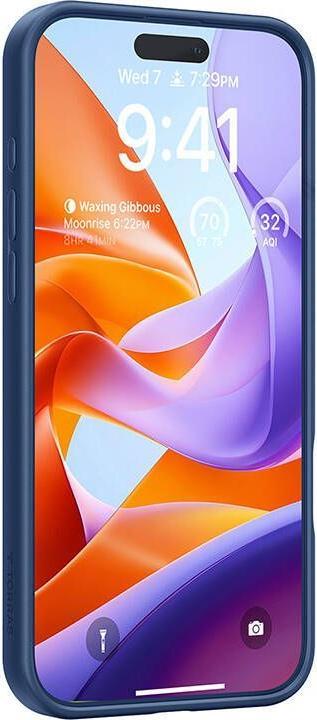Actual product image Torras Ostand Pro Case for iPhone 16 ProMax (Blue) (Apple iPhone 16 Pro Max)
