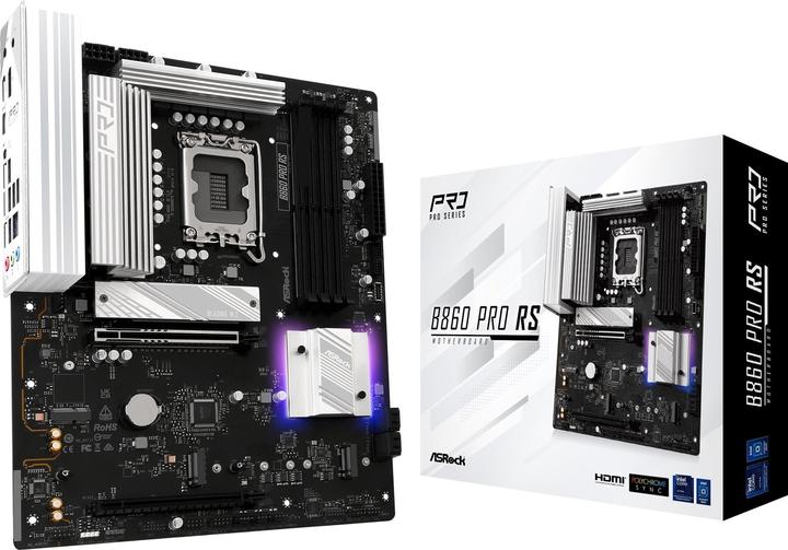 Produktbild AsRock B860 Pro RS (LGA 1851, Intel B860, ATX)