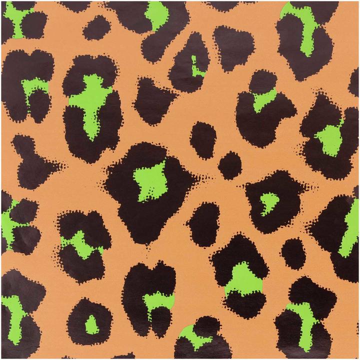 Produktbild Rico Design Geschenkpapier Leo 70 x 3 m, Grün/Orange (Geschenkpapier, 1 x)