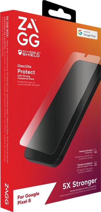 Image du produit Zagg Invisibleshield Glass Elite Am (1 pièce(s), Google Pixel 8)