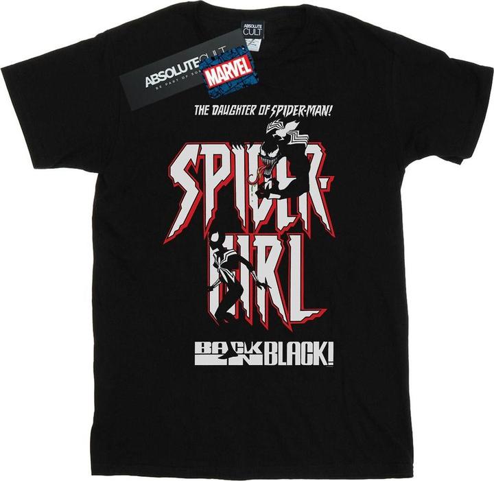 SpiderGirl Back In Black TShirt (XXL)
