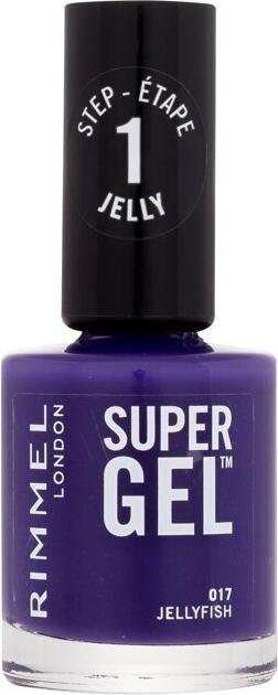 Actual product image Rimmel London SUPER GEL esmalte de uñas #17-Jelly Fish 12 ml (Gel-Effect Nail Polish)