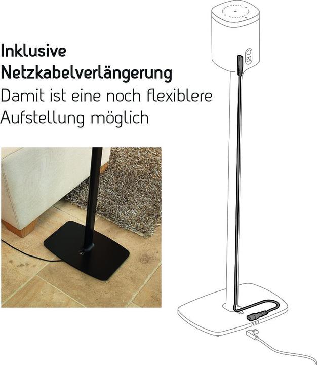 Actual product image Flexson Sonos One stand (1 pcs., Stand, Not movable)