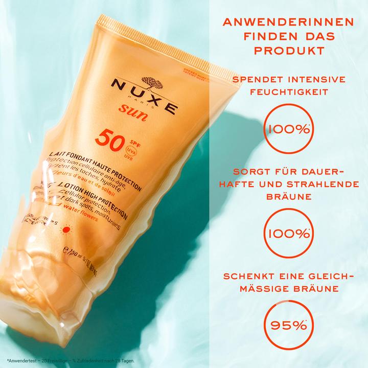 Actual product image Nuxe Sun (Suntan lotion, SPF 50, 150 ml, 184 g)