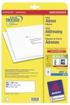 Produktbild Avery Adress-Etiketten